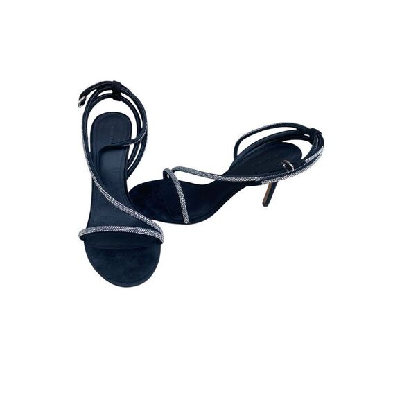 ISABEL MARANT Atria Strassy Sandal in Black Size 38 EU 8 US MSRP: $1,235 - Picture 2 of 9